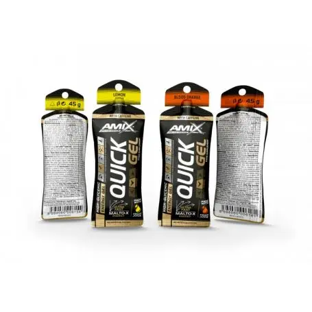 Gel energético Amix Quick Energy Gel 1 gel x 45 gr