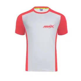 Camiseta Runfit Score Gris - Naranja