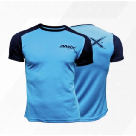Camiseta Runfit Amix Limit Azul-Negra