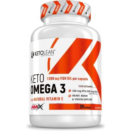 Keto Omega 3 with vitamin E 30 caps