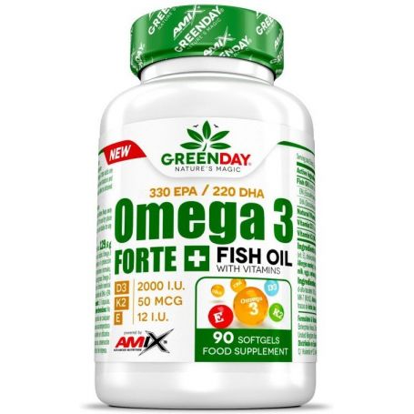 GreenDay Omega3 FORTE + 90 caps