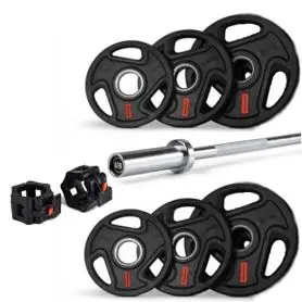 Set Super Pump Barra y discos AFW 26 Kg