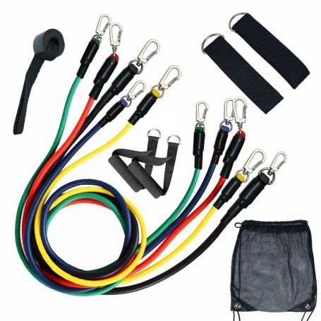 Kit de Gomas Elasticas de Resistencia con Asas