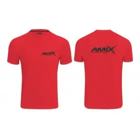 Camiseta RunFit Azul Roja