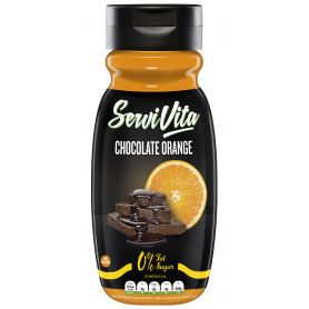 La Salsa Zero Sabor Chocolate y Sabor Naranja ServiVita 320 ml