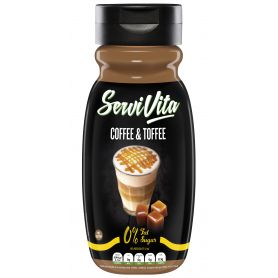 Salsa Zero Sabor Coffee & Toffee  ServiVita 320 ml