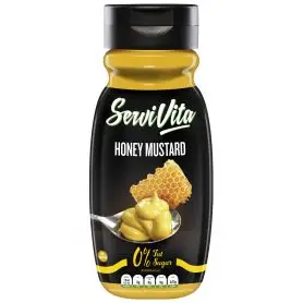 Salsa Zero Sabor Miel y Mostaza ServiVita 320 ml