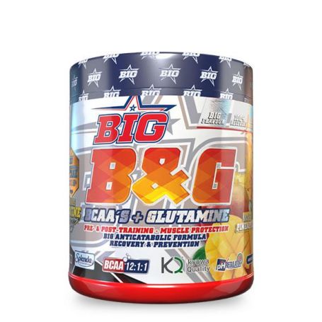 BCAAS 12.1.1 + Glutamina B&G 400gr BIG