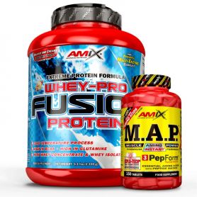 Whey Pure Fusion Protein 2,3kg + REGALO MAP 30 tabs