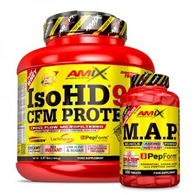 Proteína Iso HD 90 CFM 1800gr + REGALO MAP 30 Tabs
