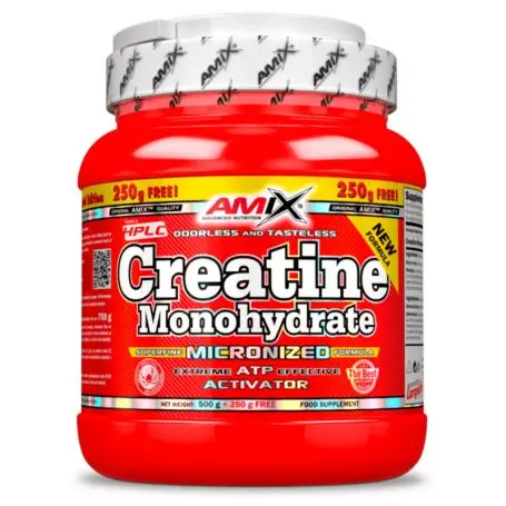 Creatina Monohidrato 500gr + 250 gr Gratis