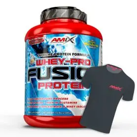 Proteína Whey-Pro Fusion Protein 2,3kg + REGALO Camiseta RunFit Negra	