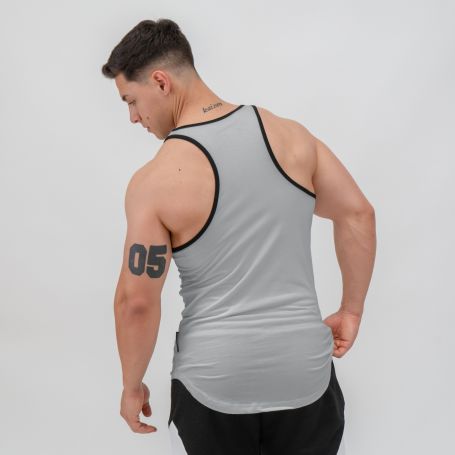 COWBI Mens Gym Muscle Workout T-Shirt Bodybuilding Tank Top Blouse Fitness Jogging, White, M