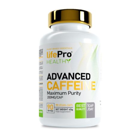 Cafeína Advanced Caffeine 200mg 90 Vegancaps Life Pro