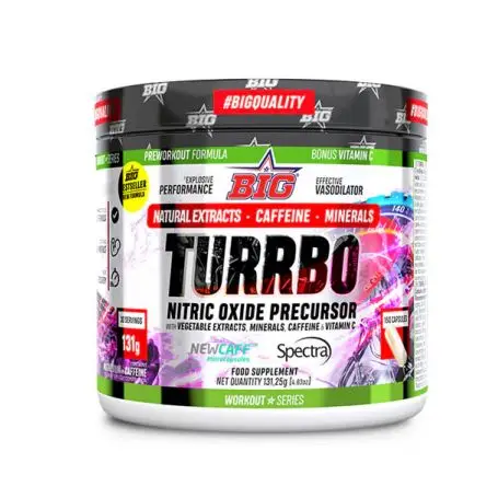 Pre-Entreno TURRBO con Óxido Nítrico 150 Cápsulas