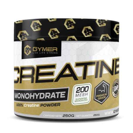 Creatina Monohidrato 200 MESH 250gr GYMER