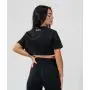 CROP TOP TRAINING CULT BLACK