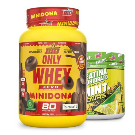 Pack Proteína Only Whey 1 Kg + Creatina Monohidrato Smint 210 gr