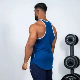 Camiseta Aesthetic Stringer Navy