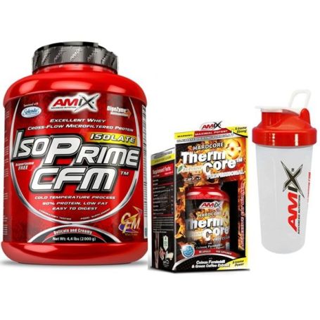 Pack AMIX  Nutrition IsoPrime CFM 2kg + Thermocore