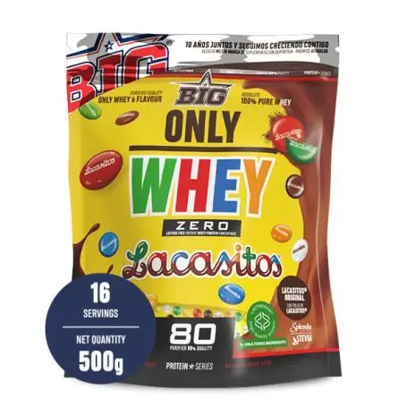 Proteína BIG Only Whey Zero 500g Lacasitos