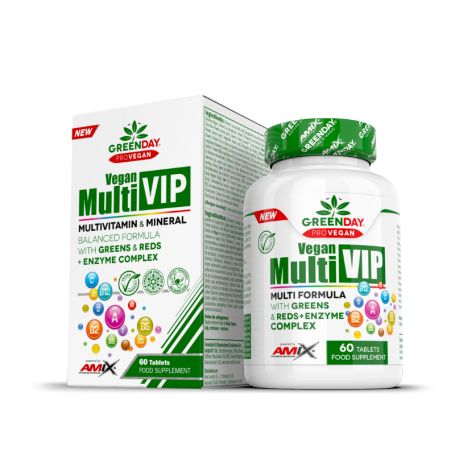 Multivitamínico AMIX GreenDay® ProVegan Multi VIP 60 caps