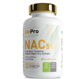 Antioxidante Nac 599mg 90 Vegancaps Life Pro