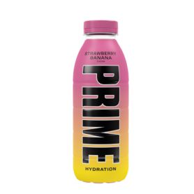 Bebida Hidratante Prime Strawberry Banana 500 ml