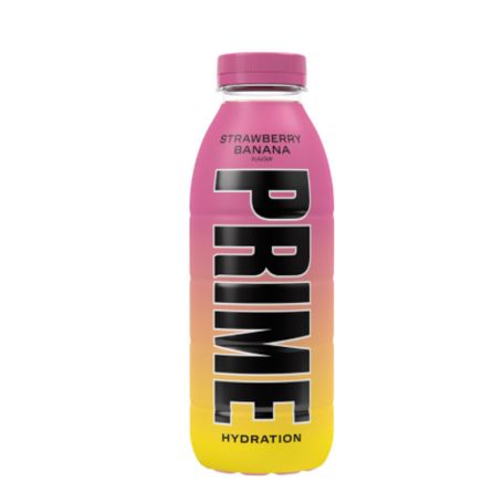 Bebida Hidratante Prime Strawberry Banana 500 ml