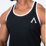 Camiseta Aesthetic STRINGER Negro/Verde
