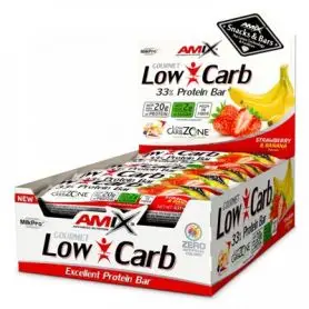 Barritas de Proteína Amix Low Carb 33% 15x 60 gr