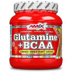 Glutamina + Bcaa´s Aminoacidos Ramificados 300gr