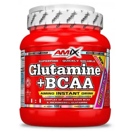 Glutamine + Bcaa´s 530 gr
