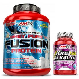 Whey Pure Fusion Protein 2,3kg + kre-alkalyn 30 caps