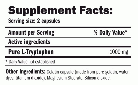 Ficha Técnica L-Tryptophan